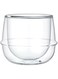 Kinto Kronos Double Wall Wine Glass, Clear, 23108