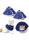 REVHQ Cat Cone Collar Soft, Nonwoven Fabric, Adjustable Recovery Pet Elizabethan Collar, Surgery to Stop Licking and Head Scratching-Prevent Recurrent Infections, for Cats Kitten Puppy. (Medium)