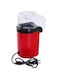 Dubai Gallery Small Hot Air Popcorn Popper Maker H31933Us Red/Black/Clear