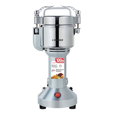 STARGOLD Electric Grain Grinder,Superfine Mill Grinder for Herb/Spice/Nut/Cereal 60s Speedy Grinding with Overload 850W, 150g Capacity, SG-71HG