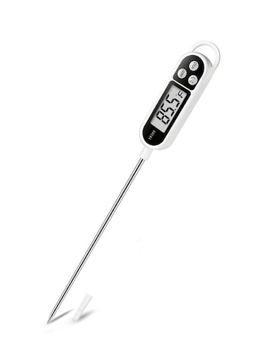 Instant Read Meat Thermometer Kitchen Cooking Food Candy Thermometer for Oil Deep Fry BBQ Grill Smoker Thermometer