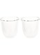 De'Longhi Delonghi Double Walled Thermo Espresso Glasses, Set Of 2, Dlsc310