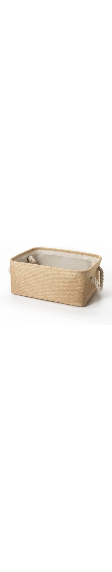 NB Fabric Storage Basket Bins (Small 12.2x8.3x6.3in)