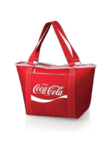PICNIC TIME ONIVA - a Brand - Enjoy Coca-Cola Topanga Tote Cooler Bag - Soft Cooler Bag - Cooler, (Red)