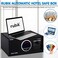 Rubik Hotel Safe Box With Optical Keypad, Digital Steel Security Safe with Keys, Hotel Style Wide and Low Profile Locker, RB-2042TY (Size 45x20x37cm) Black