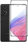 MUZZ Galaxy A73 5G 3D Curved Full Coverage Premium Scratch Resistance 5D Touch Tempered Glass Screen Protector For Samsung Galaxy A73 5G Black