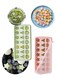 2 pcs Ice Box Mold with Lid, Pink/Green Silicone Ice Box