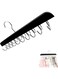 Duomama Wooden Bra and Tank Top Hanger Organizer - 20 Hooks for Dorm &amp; Apartment Closet Storage, Scarves, Bras, Space-Saving Design