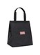 Insulated Lunch Bag for Women Men Kids, Reusable Insulated Lunch Bag, Leakproof Simple Bento Lunch Tote, High Capacity Lunch Tote Bags for Office, Work, School, Picnic or Travel (Black)