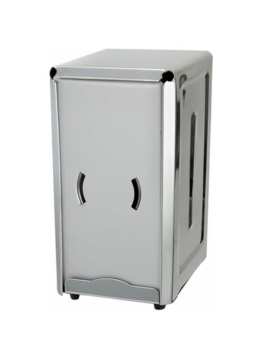 Winco Napkin Dispenser, 3-1/2-Inch by 7-Inch, Stainless Steel