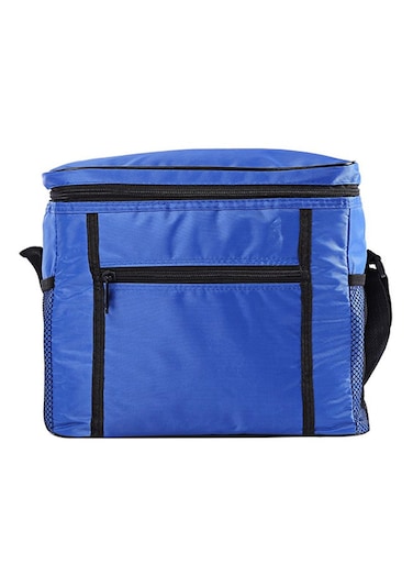 Insulated Waterproof Lunch Bag Blue 27x17x24centimeter