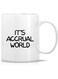 Retreez Funny Mug - It's Accrual World Auditor Accountant Finance 11 Oz Ceramic Coffee Mugs - Funny, Sarcasm, Motivational, Inspirational, birthday gifts for friends, coworkers, siblings, dad or mom