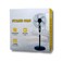 Adjustable Stand Fan with 3 Speed Settings, Wide Oscillation &amp; Whisper Quiet Operation