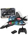 RC Aeroplane &ndash; 2.4GHz Remote Control Fighter Plane, RTF Quadcopter Toy with Lights USB Charging