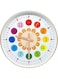 X spring Silent Wall Clock, Learning Clock for Kids, Telling Time Teaching Clock, Kids Room Wall Decor, Silent Non Ticking Analog Battery Operated Learning Clock for Bedrooms, School