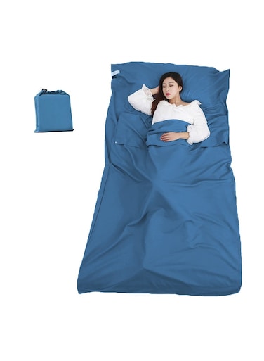 Lightweight Sleeping Bag Liner for Camping Travel and Home Use Portable and Breathable Compact Design