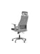 rgonomic Office Chair, Computer Desk Chair,Mesh Back,Strong Structure,Smooth lumbar support with adjustable Height GREY