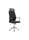 Office Chair, Desk Mesh Chair, Ergonomic Computer Chair, 360° Swivel Chair, Adjustable Lumbar Support, Headrest, and Armrests, Lockable Tilt , Black