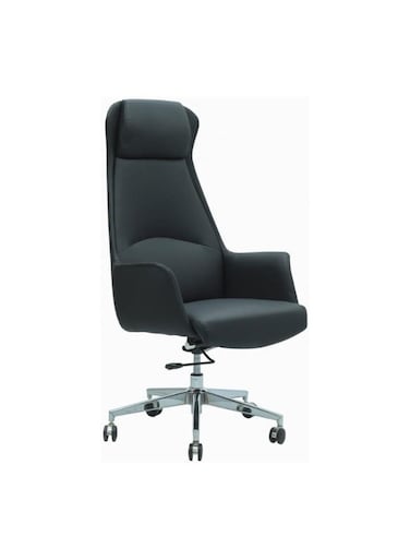 Executive Ergo Chair Modern Luxury design with adjustable height modern pu leather 360 swivel and tilt suit table for office  computer chair  office chair  boss chair  gaming chair BLACK