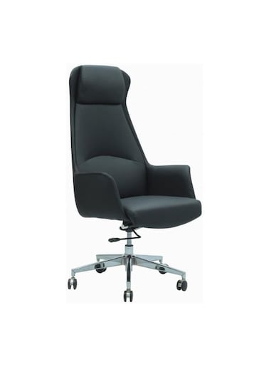 Executive Ergo Chair Modern Luxury design with adjustable height modern pu leather 360 swivel and tilt suit table for office  computer chair  office chair  boss chair  gaming chair BLACK