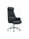 Executive Ergo Chair Modern Luxury design with adjustable height modern pu leather 360 swivel and tilt suit table for office  computer chair  office chair  boss chair  gaming chair BLACK