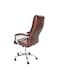 Office Chair With High Back Large Seat And Desk Chair Tilt Function Executive Swivel Computer Chair Pu BROWN