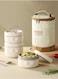 Bento Box Bento Lunch Box for Adults and Kids Leakproof Lunch Containers Box Stainless Steel Adult Lunch Box Food Pan with Lunch Bag, Knife and Fork for Work Office School, Microwave Safe