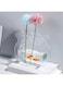 BROLEO Fish Tank Vase, Smoothing Transparent Mini Fish Bowl for Family (#1)