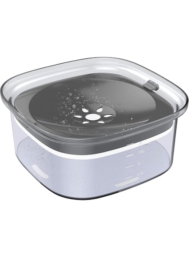 Aputue Dog Water Bowl, Large Capacity No Spill Water Bowl for Dogs, Dog Food Water Bowl Slow Water Feeder, Suitable for Vehicle Carried Travel, Drinking Water Bowl for Dogs, Cats
