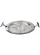 Regent Brilliant Stainless Steel 5 Comprtment Round Dish - Multi Color