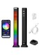 Smart LED Light Bars, RGB Music Pickup Rhythm Light, Sound Control Atmosphere Light with App, LED Ambient Lights for Car, Gaming, Laptop, PC, TV, Party, Room Decoration