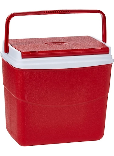 Keep Cold Plastic Picnic Cooler Icebox Lunchbox Blue 20.0Liters
