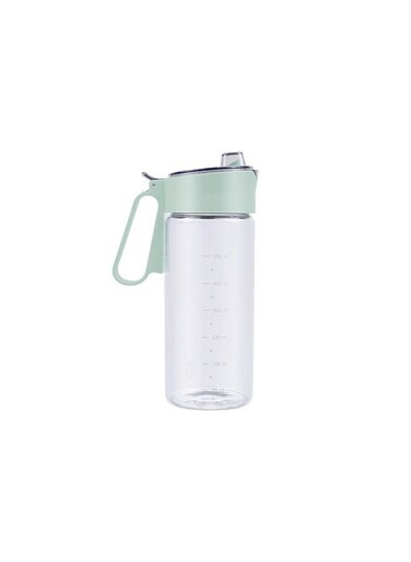 Kitchen Oil Dispenser Vinegar High Borosilicate Glass Bottle Cruet No Drip With Plastic Spout Protective