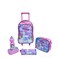 5-in-1 Kids School Rolling Backpack Set with Lunch Bag, Pencil Case, Lunch Box &amp; Water Bottle

