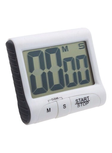 Kitchen Timer White 7.2x8.2x2.8cm