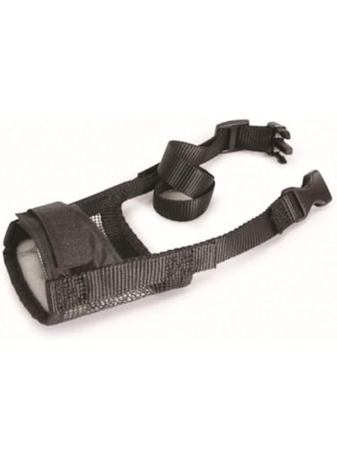 Camon Adjustable Nylon Dog Muzzle with Mesh, Xx-Large, Adjustable Nylon Muzzle, Dog Muzzles for Biting Barking Grooming and Chewing, Comfortable Breathable Muzzle, Muzzle For Large &amp; Medium Dogs