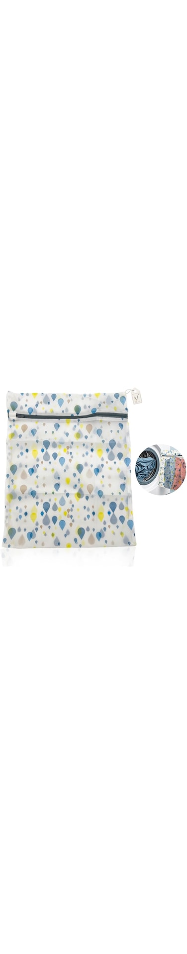 Viewstar 2 Pieces Durable Mesh Laundry Wash Bag with Zipper for Washing Clothes &ndash; Protect Delicate Garments, Underwear, and Linens - Laundry Bag for cloth washing Breathable Wash Bag
