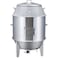Mandi Oven Stainless Steel Gas &amp; Charcoal BBQ Smoker for Chicken and Meat - 80cm x 135cm (3300W)

