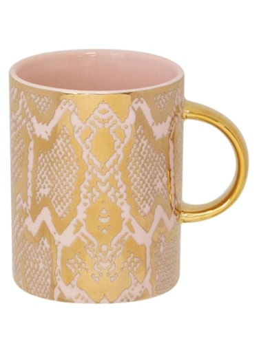 Cristina Re Safari Snakeskin Mug, 300 ml Capacity