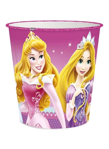 Princess Dustbin Pink/Purple/Yellow