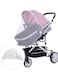Universal Stroller Mosquito Net Pram Net, Fly Bug Insect Net Protection Cover for Pushchair Car seat Buggy carrycot Bed Stroller Bassinet Basket Jogger Travel cot (White)