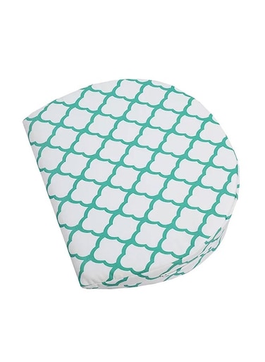 Pregnancy 1 Pack Pillow Wedge For Sleeping belly Support, Maternity Wedge Pillow White Green
