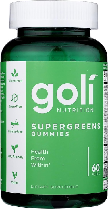 GOLI SUPERGREENS GUMMIES 60`S