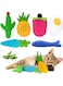 AWOOF Catnip Toys for Indoor Cats, 6 Pack Cat Chew Toys Plush Interactive Cat Kicker Toy for Indoor Kitten Exercise for All Breeds