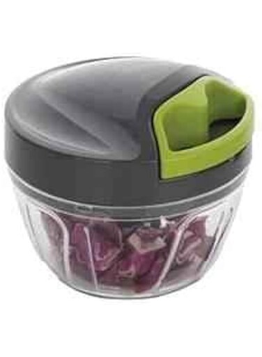 Havells Plastic Grey Handy Mini Chopper with 3 Blades, Yncxx00139