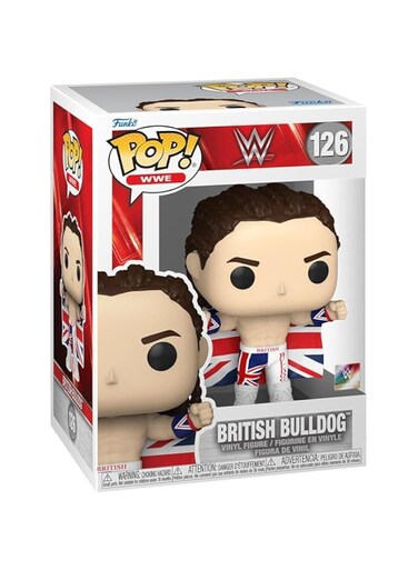 WWE British Bulldog Funko Pop! Vinyl Figure #126