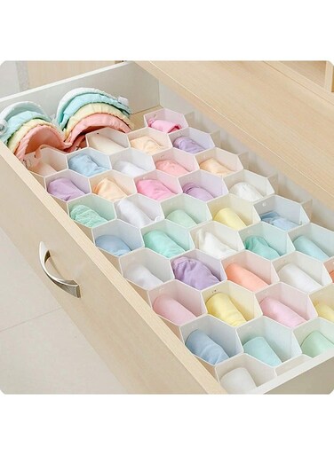 Drawer Organizer-Divider-Sock-Belt-Scarf-Underwear-56 Slots Total-Set/2