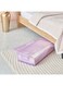 Box Rolling Underbed Storage Box with Wheel and Lid 35 L