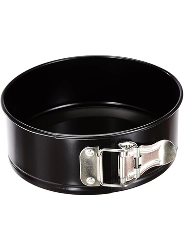 Tescoma 623237 Delcia Black Edition Springform Cake Tin, 1 Base, Diameter 18 cm, Black