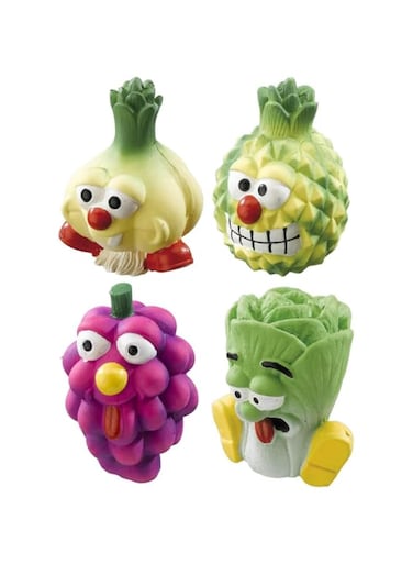 Ferplast PA - 5548 Vegetable Dog Toy Assorted